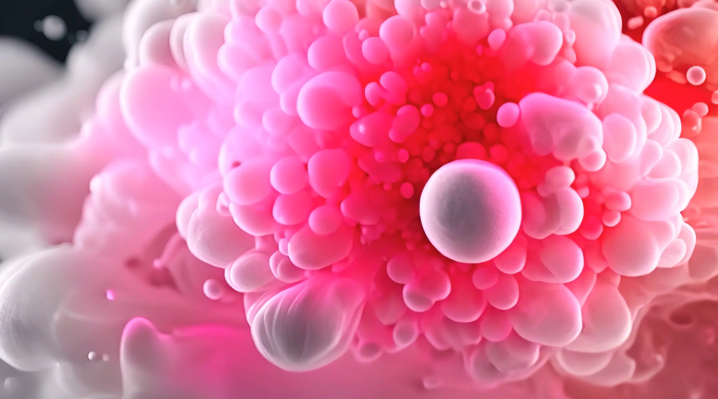 Soft Pink Clusters Elegant Video Backdrop